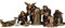 ZICOM Ankleidefigurenset Byzanz, Krippenfiguren klassisch ca. 16cm 10-TLG. Polyresin bekleidet