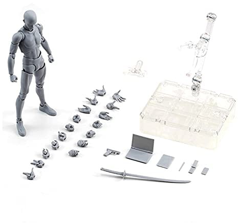 Body Kun Actionfiguren, Zeichnung Actionfigur Modell, Actionfigur Zeichenmodell, Zeichenfigurmodelle für Künstler, Kun DX und Körper, Malerei Requisiten Sammlung Desktop Decor Fotografie Requisiten