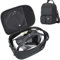 FRETHIND Tragetasche für Meta Quest 3/3S/Oculus Quest 2 mit Verstellbaren Riemen, Reisen Lagerung Bag Bietet Platz für Batterien, Controller, Headsets und Anderes VR-Zubehör (Schwarz)