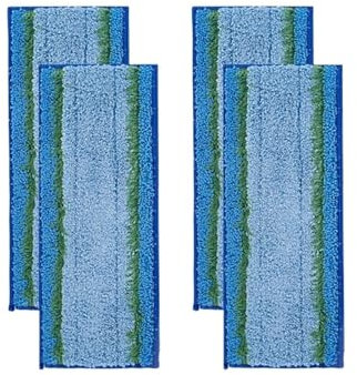 UEDBKCUJ Almohadillas De Fregado Húmedas Mejoradas, Compatibles con Braava, Jet M6 Series (6110), Ultimate, Robot, Accesorios For Fregonas Y Barredoras.(4pcs)