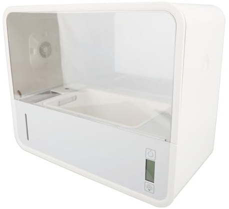 Luqeeg Kit de Armario Inteligente para Cultivo de Hongos, Transparente Sin Tierra Caja Grande para Cultivo de Hongos con Aire Estanco Armario para Plantar con Iluminación LED