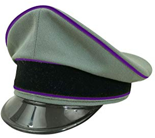 Militaryharbor WW2 German Waffen Elite Chaplains officer Gabardine Visor cap-58