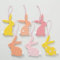 Boltze H�nger Hase Hopi 6tlg H11cm Material: Sperrholz
