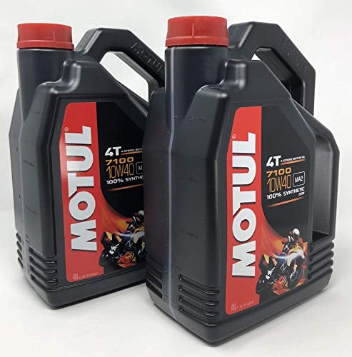 Motul Duo Olio Moto 7100 4T 10W-40, 4 Litri x2, 8 Litri