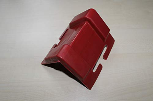 10 Stück Kantenschutzwinkel für Zurrgurte Rot, Kantenschutz Spanngurte, Kantenschoner