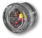 SHIN YO MH-70 Motorrad 3in1 LED Brems-, Rücklicht Blinker Modul, E-geprüft, (2er Pack)