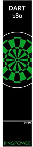 Kingpower Dart Darts Teppich Dartteppich Dartmatte 290x60 cm Steeldart Dartpfeile Dartboard Zubehör Abwurflinie Schutz Gummi Dartscheibe Verschiedene Designs, Design:Design 12