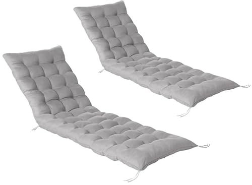 IDMarket - Set di 2 cuscini universali per lettino Adam 180 cm, colore: grigio antracite