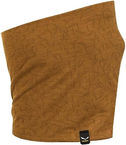 Salewa Pure Merino Necktube, golden brown pins, UNI58