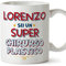 MUGFFINS Tazas Personalizadas para CIRUJANO PLÁSTICO hombre - En Italiano - Sei Super - 11 oz / 330 ml - Regalo Personalizable original y divertido