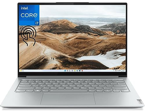 Lenovo Laptop Slim 7i 2023, pantalla táctil IPS de 14 pulgadas, 2.8K IPS, Intel Core i7-1260P (12 núcleos), 16 GB DDR5 RAM, SSD de 1 TB, gráficos Intel Iris Xe, Wi-Fi 6E, Windows 11 Home