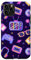 Hülle für iPhone 11 Pro Case Lila Retro Gaming Funky Gamer Vintage Videospiel