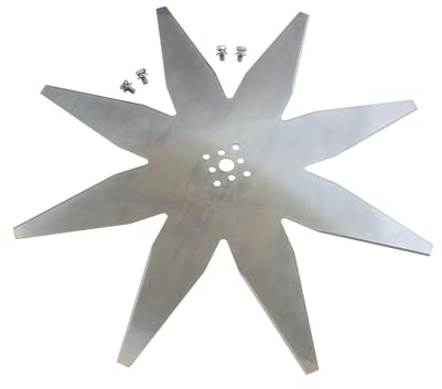 SECURA Messer kompatibel mit Wiper Ambrogio L300 L200 Mähroboter 200Z05300A Rasenroboter
