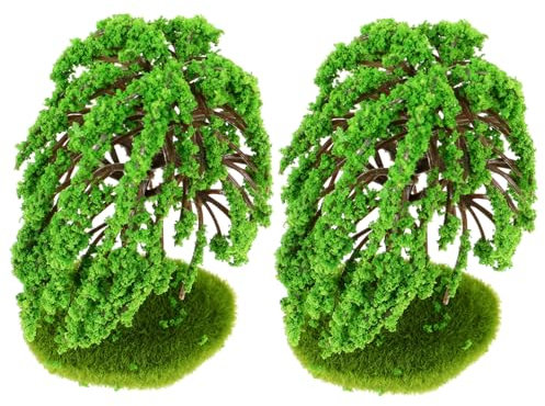 SHINEOFI 10stücke Miniatur Bäume Für Landschaftsmodelle Simulation Bäume Für -landschaften Und Dioramen Für Kreative Gestaltung