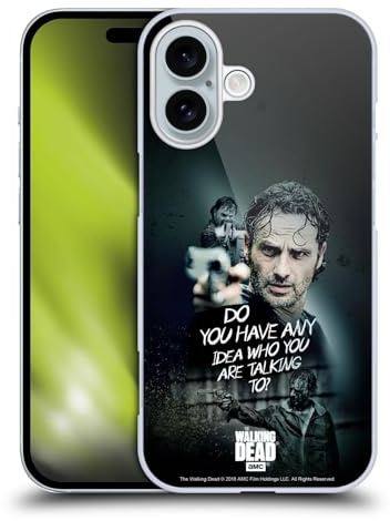 Head Case Designs Offiziell Zugelassen AMC The Walking Dead Stellverter Von Dem Sheriff Rick Grimes Erbschaft Harte Rueckseiten Handyhülle Hülle Huelle kompatibel mit Apple Apple iPhone 16