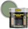 INNOV8 COATINGS GARAGE DOOR PAINT - 750 ml - DIY - NO PRIMER OR TOP COAT - SATIN - FAST DRY - EXTERIOR DOOR PAINT - Metal & uPVC - Hydrangea GREEN - Garage and Industrial Roller Shutters Paint