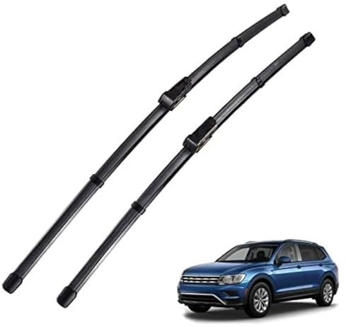 ZXWZZQ88 1 Paar Auto Vorne Scheibenwischer für VW Golf 7 (26+18), Windschutzscheiben Wischerblätter Wischblatt Ersatz Allwetter, Auto Zubehör