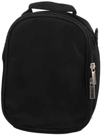 SPYMINNPOO Tragbare Tasche für Kalimba mit 17 Tasten, Tonabnehmertasche für Daumenklavierlautsprecher mit Zwischenschichten, Tragbare Tasche für Musikliebhaber, Schwarz
