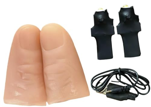 Luce Per Il Pollice: Puntello LED Super Luminoso Ricaricabile Tramite USB, Giocattolo Per Trucchi Per Performance Sul Palco Con Luce Bianca | Accessorio Magico Portatile Da Per Lo Spetta