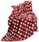 CelinaTex Flauschige Kuscheldecke 150 x 200 cm Bordeaux Decke Sofa Couch Wohndecke weich Stars Mikrofaser Fleece Oeko-TEX Moonlight