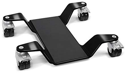 Chariot Range Moto pour béquille Centrale ConStands Mover II, Max. 400 kg, Noir