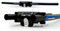 UPANBIKE Fahrrad Lenker Zusammenklappbar Aluminiumlegierung Schnellspanner faltbar 31.8 mm/25.4 mm(Schwarz+Blau)