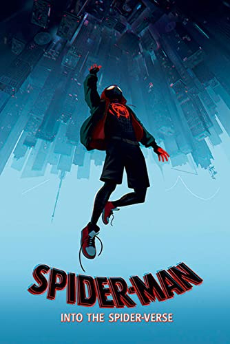 Close Up Spider-Man Into The Spider-Verse - Poster (Fall) GröÃþe(61cm x 91,5cm)