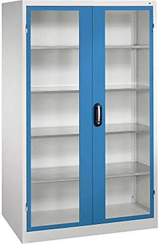 C+P Werkzeugschrank 8932055S10019 Fenstertür 1950x1200x600mm lgr/lbl