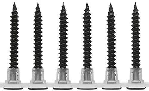 TECMIX Gurtschrauben TBS Magazinschrauben Feingewinde 3,9 x 35 mm (1000 Stk.) I Phosphatiert I Selbstschneidend I Kompatibel mit Schnellbauschraubern