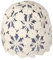 ZLYC Damen Berretto In Cotone All'uncinetto Con Teschio Beanie-Mütze, Beige, Einheitsgröße