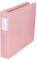 Craftelier - Album ad anelli Ecopelle e 5 buste da 30,5 x 30,5 cm (12 x 12) | Sistema 3 anelli metallici argentati a forma di D e porta etichette | Dimensioni 33,02 x 38,1 x 7,62 cm - Colore Rosa