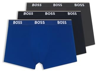 BOSS Herren Mix&Match T-Shirt R Regular-Fit T-Shirt aus Stretch-Baumwolle mit Kontrast-Logo
