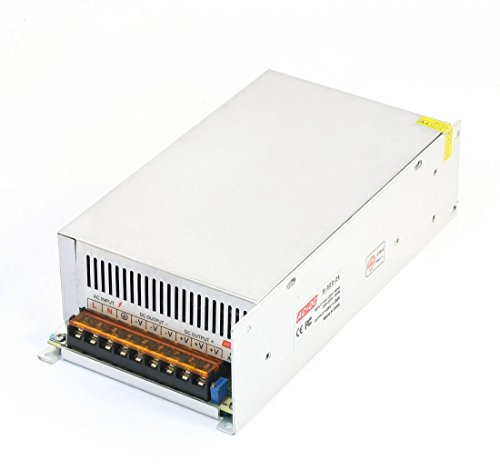 Ruilogod Trasformatore adattatore di alimentazione DC 220V a DC 24V per a striscia LED