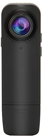Mini Grabadora de Video Corporal, 1080P HD Cámaras Ocultas Portátiles Cámara de Video Montada en el Cuerpo con Grabación Automática, Cámara de Acción Policial Portátil, Batería de 1000 MAh, para el Ho