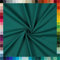 VmG-Store Baumwollstoff Uni 100% Baumwolle Oeko-Tex Meterware ab 50cm über 70 Farben zur Auswahl (089 I Dunkel Emerald, 50 x 148cm)
