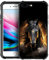 DAIZAG Schutzhülle für iPhone 7/8/SE, TPU-Material, Stoßfest, Kratzfest, Schwarzes goldenes Pferd, Unisex, Matt, Hülle