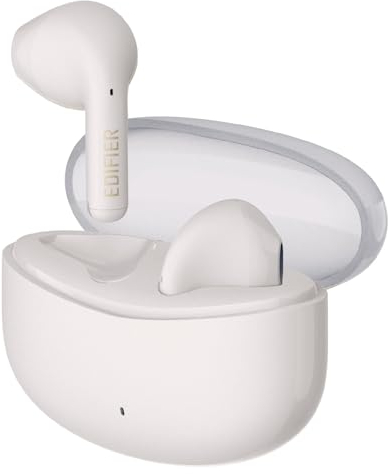 Edifier X2s Auriculares Inalámbricos, Auriculares Bluetooth 5.3, Controladores Dinámicos de 13 Mm, Cancelación de Ruido Ambiental AI, Sonido Personalizado, IP54 Impermeable Cascos Inalambricos - Rosa