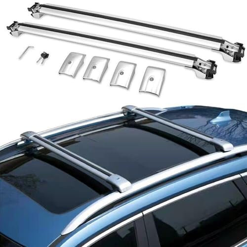 2 barre trasversali da tetto con serratura per Jeep Renegade 2015-2021