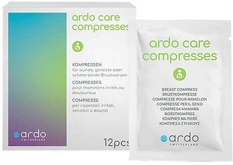 ARDO Care Compresses f.wunde schmerz.Brustwarzen 12 St