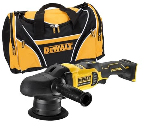 Dewalt DCM848N 18v Brushless Dual Action Polisher 125mm Bare Unit + Tool Bag
