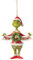 Enesco Decorazione per albero di natale, Grinch con ghirlanda Jim Shore 10x4xH13 cm