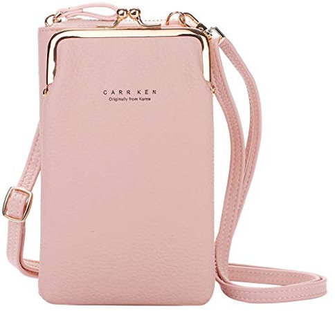 Second Hand Bag Strap Women Wallet Adjustable Phone Mobile Card Slot Shoulder Large Bag Capacity Messenger Bags Men Satchel, rose, Einheitsgröße