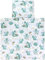 TupTam Unisex Baby Wiegenset 4-teilig Bettwäsche-Set: Bettdecke und Kopfkissen mit Bezug, Farbe: Drachen Grün/Grau, Größe: 80x80 cm