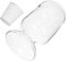 Yardenfun Bocal Rond en Verre De 125 ML avec Couvercle Décoratif pour Mariage Maison Cuisine