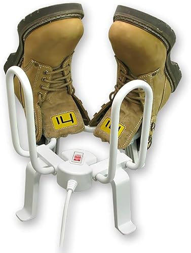 Sèche-chaussures, sèche-gants, chauffe-bottes, désodorisant, séchage rapide portable pour chaussures, gants, chapeaux, chaussettes, chaussures de ski, jusqu'à 2 paires de chaussures ou de gants simu