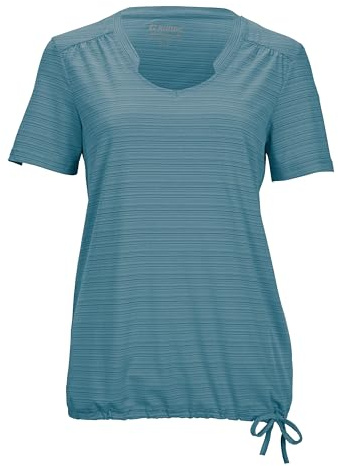 killtec Damen KOS 46 WMN TSHRT Funktions T-Shirt, sturmblau, 56