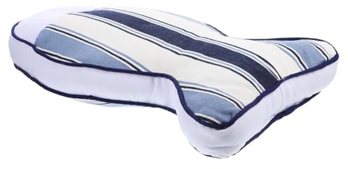 BESTOYARD Fischförmiges Kuschelkissen Baumwolle Stoff Dekoratives Plüschfisch Spielzeug für Sofa Auto Büro Mediterraner Stil