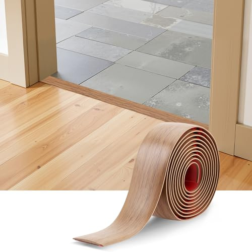 Perfil de Transición para Suelo para Puertas, Tapajuntas Suelo Adhesivo