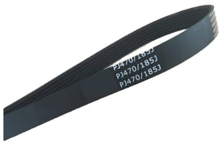 Transmission Belt OEM VEGA 185J PJ470 175J PJ444 245J PJ622 174J PJ442 187J PJ475 Tredmill Motor Belt Lawn Mower Belt 1Piece V-Belt(174J PJ442,4 Ribs)