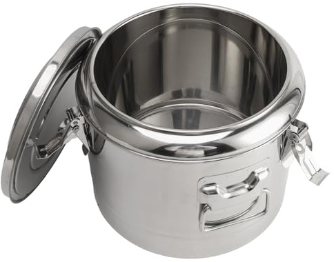 Pongnas Distributeur de Boissons isolé en Acier Inoxydable, pour Boissons Chaudes/froides, Grande capacité de 20l pour café, thé, Lait et (20L)